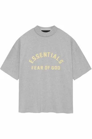 FEAR OF GOD Homme, Tops, Gris, Taille: XS T-shirt classique Heather Grey