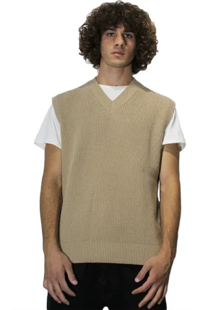 hinnominate Homme, Pulls, , Taille: S Pull sans manches en laine pour homme