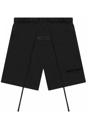 FEAR OF GOD Homme, Shorts, Noir, Taille: L Shorts Essentials Avoine Foncé Ss22