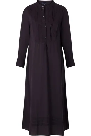Soeur Femme, Robes, Violet, Taille: 36 FR Robe Midi en Denim