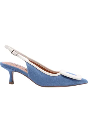 Bibi Lou Femme, Chaussures, Bleu, Taille: 39 EU Chaussures slingback pour femmes