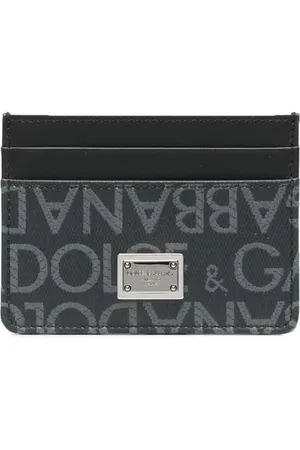 Dolce & Gabbana Homme, Accessoires, Noir, Taille: ONE Size Portefeuilles Noirs pour Hommes et Femmes