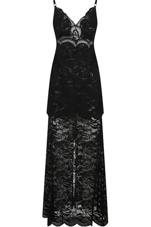 Paco rabanne Femme, Robes, Noir, Taille: 38 FR Élégante Robe Longue Sans Manches