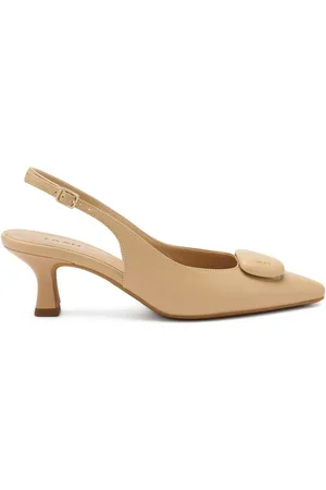 Frau Femme, Chaussures, , Taille: 35 EU Slingback en Nappa avec Accessoire