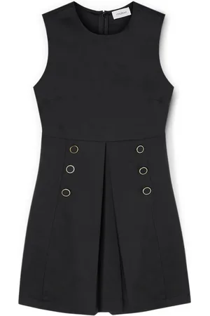Motivi Femme, Robes, Noir, Taille: 40 FR Robe droite avec pli creux