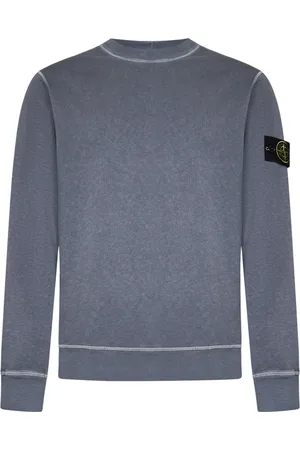 Stone Island Homme, Sweatshirts et sweats à capuche, Bleu, Taille: L Pull Bleu Clair Style Mode