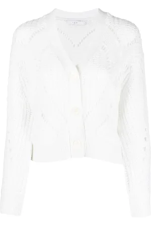 IRO Femme, Pulls, Blanc, Taille: 42 FR Cardigans
