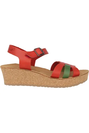Mephisto Femme, Chaussures, Rouge, Taille: 42 EU Sandalette rouge Maryline - Nature is Future