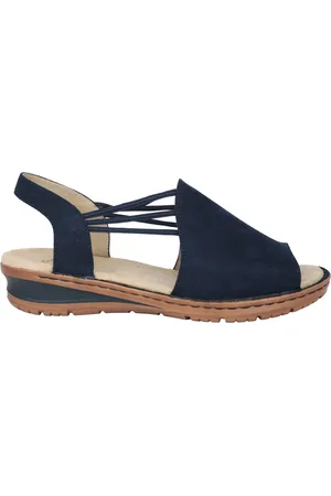 ARA Femme, Chaussures, Bleu, Taille: 41 EU Sandale Femme Bleue - Style Hawaii