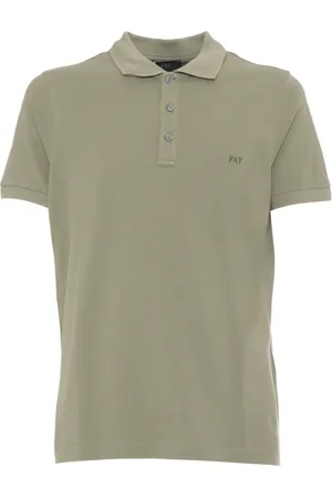 FAY Homme, Tops, Vert, Taille: M Pique Polo