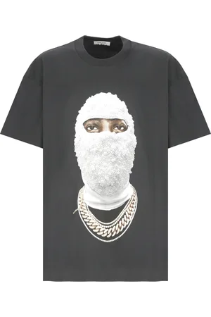 Ih Nom Uh Nit Homme, Tops, Gris, Taille: L T-shirt Gris en Coton avec Imprimé