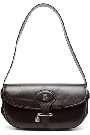 Bally Femme, Sacs, Brun, Taille: ONE Size Sac bandoulière marron chocolat à rabat