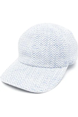 ELEVENTY Femme, Accessoires, Bleu, Taille: 38 FR Casquette de Baseball Bleue Casual