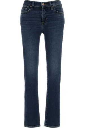 7 for all Mankind Femme, Jeans, Bleu, Taille: W30 Stretch Denim Roxanne Jeans