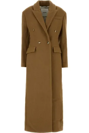 Nanushka Femme, Manteaux, Brun, Taille: 38 FR Manteau en mélange de laine de chameau Ferris
