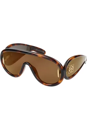 Loewe Unisex, Accessoires, Brun, Taille: ONE Size Lunettes de soleil élégantes Lw40108I