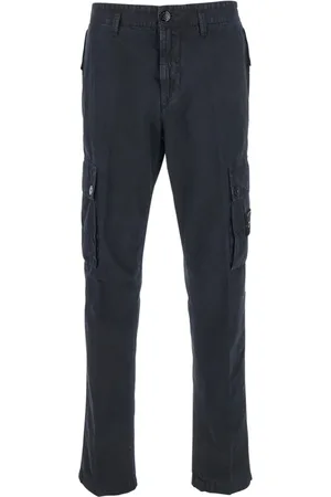 Stone Island Homme, Pantalons, Bleu, Taille: W30 Pantalon Lavé Vieilli