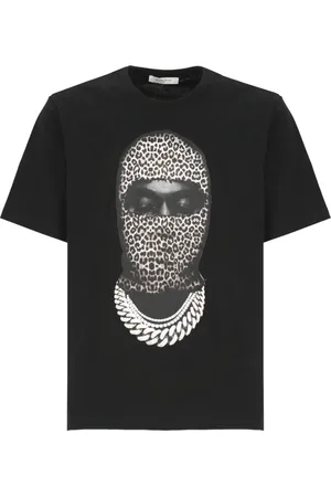 Ih Nom Uh Nit Homme, Tops, Noir, Taille: M T-shirt en Coton Noir avec Imprimé
