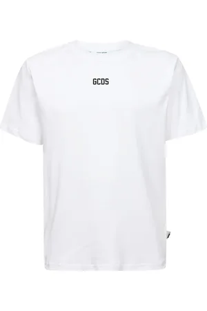 GCDS Homme, Tops, Blanc, Taille: XL T-shirts et Polos blancs légers
