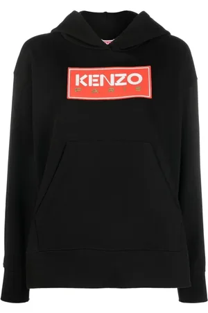 Kenzo Femme, Sweatshirts et sweats à capuche, Noir, Taille: 40 FR Sweat à Capuche Casual Noir
