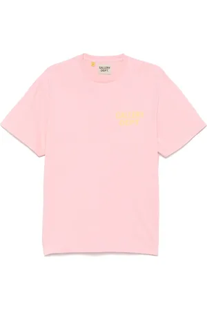 GALLERY DEPT. Homme, Tops, Rose, Taille: XL Bubblegum Logo Print Crew Neck