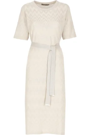 D.EXTERIOR Femme, Robes, , Taille: 40 FR Robe en Mélange Coton Lurex