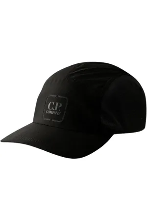 C.P. Company Homme, Accessoires, Noir, Taille: ONE Size Casquette Gore-Tex avec visière incurvée