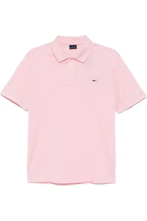 Paul & Shark Homme, Tops, Rose, Taille: 2XL Pull Col Polo Rose Clair