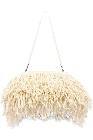 Serafini Femme, Sacs, Blanc, Taille: ONE Size Sacs Pochette Blancs