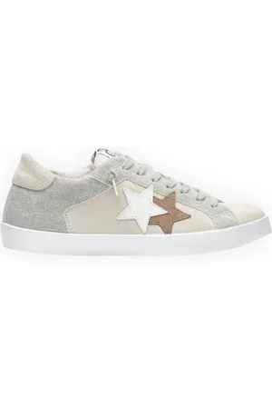 2STAR Homme, Chaussures, Multicolore, Taille: 40 EU Baskets Gris Étoile Marron