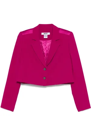 DKNY Femme, Vestes, Rose, Taille: 42 FR Blazer Casual Rose