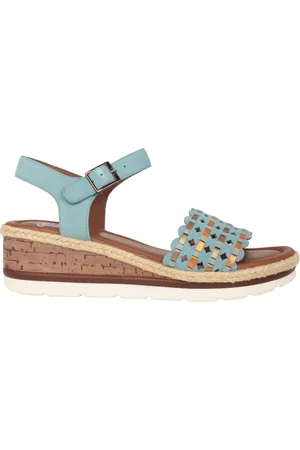 ARA Femme, Chaussures, Bleu, Taille: 39 EU Sandale Bleue pour Femme - Collection Été