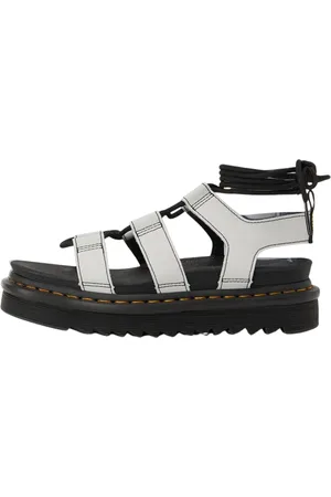 Dr. Martens Femme, Chaussures, Gris, Taille: 38 EU Sandales à bride