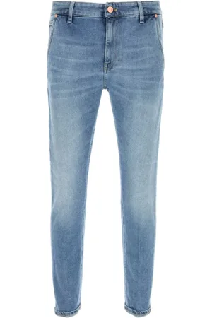 PT Torino Homme, Jeans, Bleu, Taille: W38 Jean en denim stretch pour homme