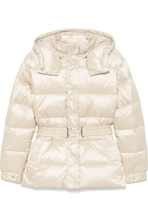 Twin-Set Femme, Vestes, Blanc, Taille: 38 FR Élégante Doudoune Blanche