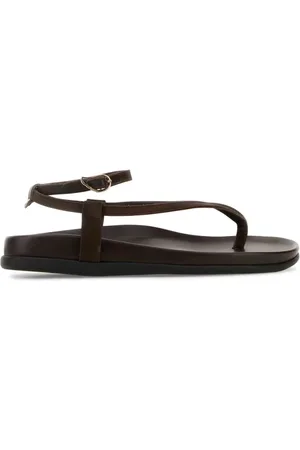 Ancient Greek Sandals Femme, Chaussures, Brun, Taille: 38 EU Sandales en Satin Marron