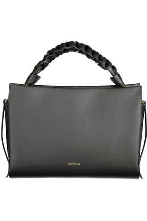 Coccinelle Femme, Sacs, Noir, Taille: ONE Size Sac à main en cuir noir Boheme