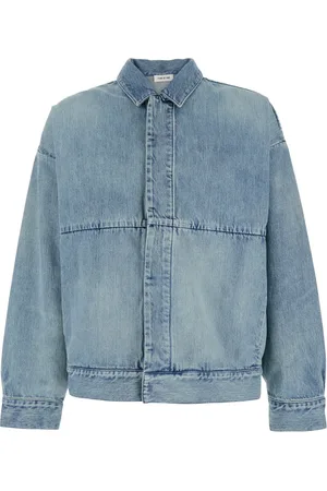 FEAR OF GOD Homme, Vestes, Bleu, Taille: S Denim Trucker Jacket