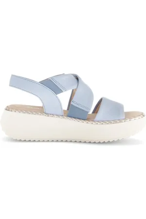 Gabor Femme, Chaussures, Bleu, Taille: 38 EU Sandale Femme Bleue - Style Tendance
