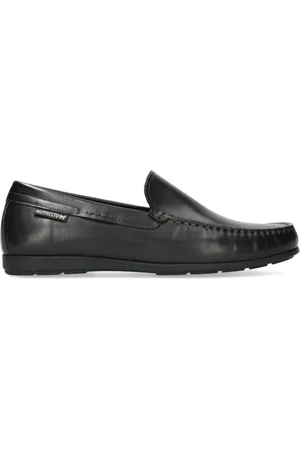Mephisto Homme, Chaussures, Noir, Taille: 41 EU Mocassin Noir - Chaussures de Qualité Supérieure