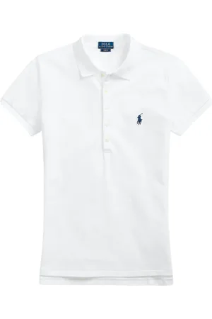 Ralph Lauren Femme, Tops, Blanc, Taille: 42 FR Polo Chemises