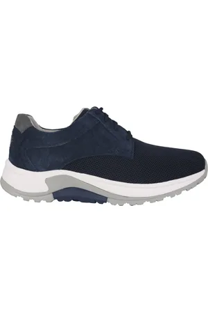 Gabor Homme, Chaussures, Bleu, Taille: 42 1/2 EU Baskets bleue pour homme