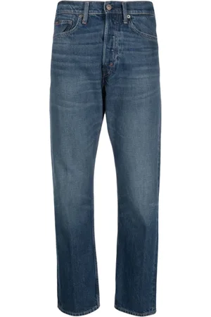 Ralph Lauren Femme, Jeans, Bleu, Taille: W30 Jean Droit Court