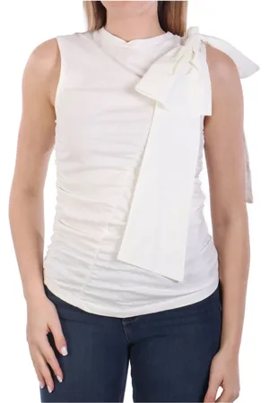 Liu Jo Femme, Tops, Blanc, Taille: 38 FR Haut avec et style