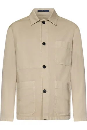 DRUMOHR Homme, Vestes, , Taille: 2XL Manteau avec Col Chemise