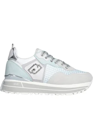 Liu Jo Femme, Chaussures, Multicolore, Taille: 35 EU Suede Mesh Platform Baskets