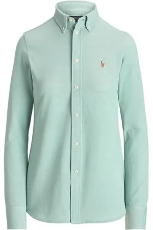 Ralph Lauren Femme, Blouses et Chemises, Vert, Taille: 36 FR Chemise Élégante