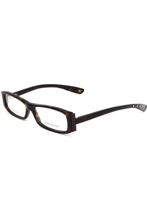 Bottega Veneta Unisex, Accessoires, Brun, Taille: ONE Size Monture en acétate marron