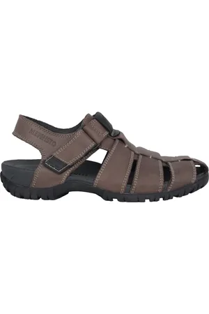 Mephisto Homme, Chaussures, Gris, Taille: 41 EU Sandalette Homme Gris Pewter