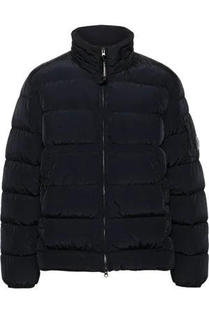 C.P. Company Homme, Vestes, Bleu, Taille: L Doudoune Bleue Rembourrée